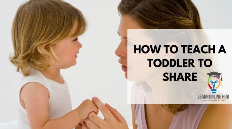 How To Teach A Toddler To Share & Why It's Important - Learn Online Hub